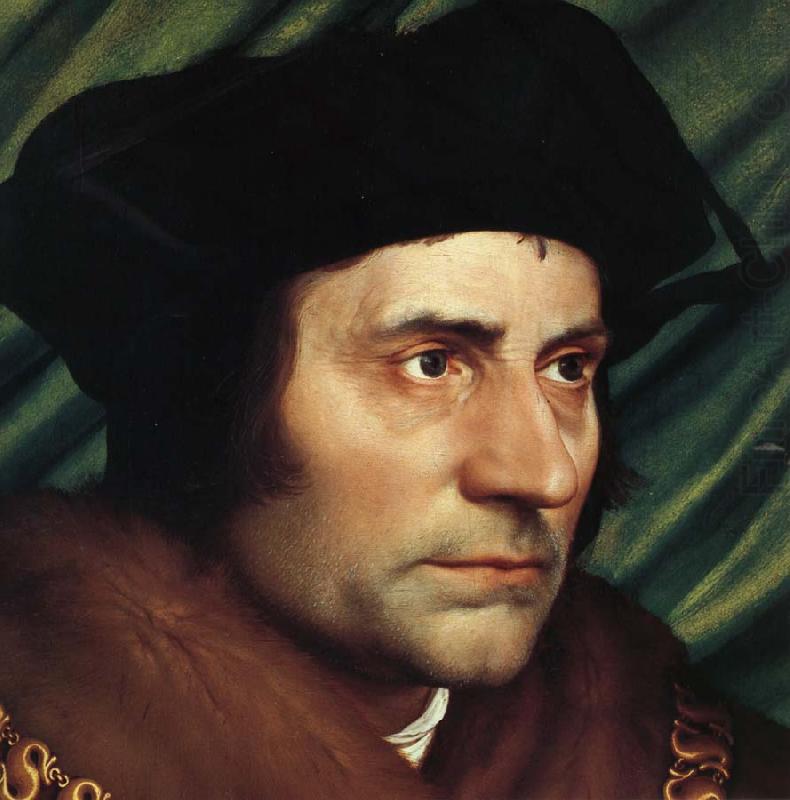 Details of Sir thomas more, Hans holbein the younger